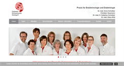 Desktop Screenshot of diabetes-stuttgart.de